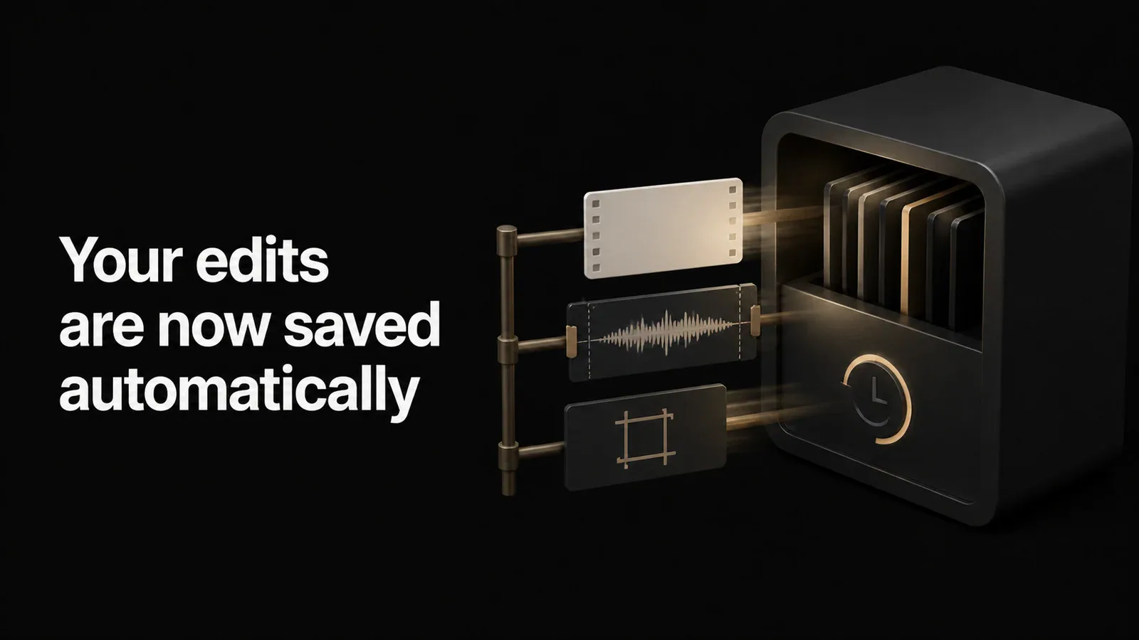 Cover illustration for Your edits are now saved automatically