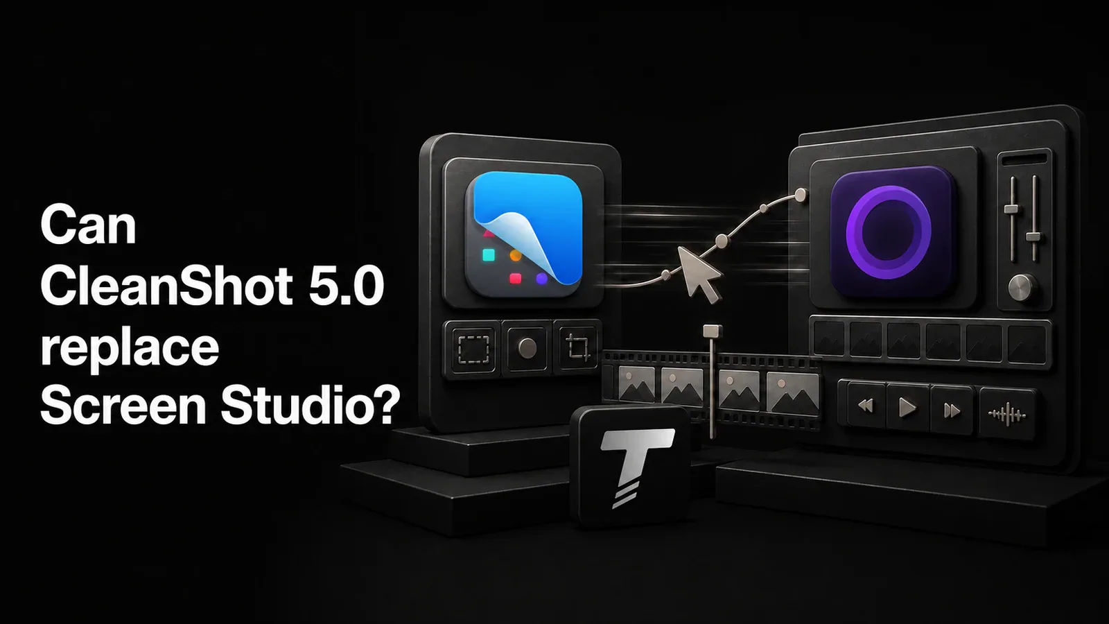 Cover illustration for Can CleanShot 5.0 replace Screen Studio?