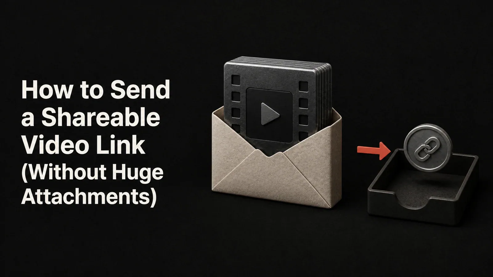 Cover illustration for How to Send a Shareable Video Link (Without Huge Attachments)