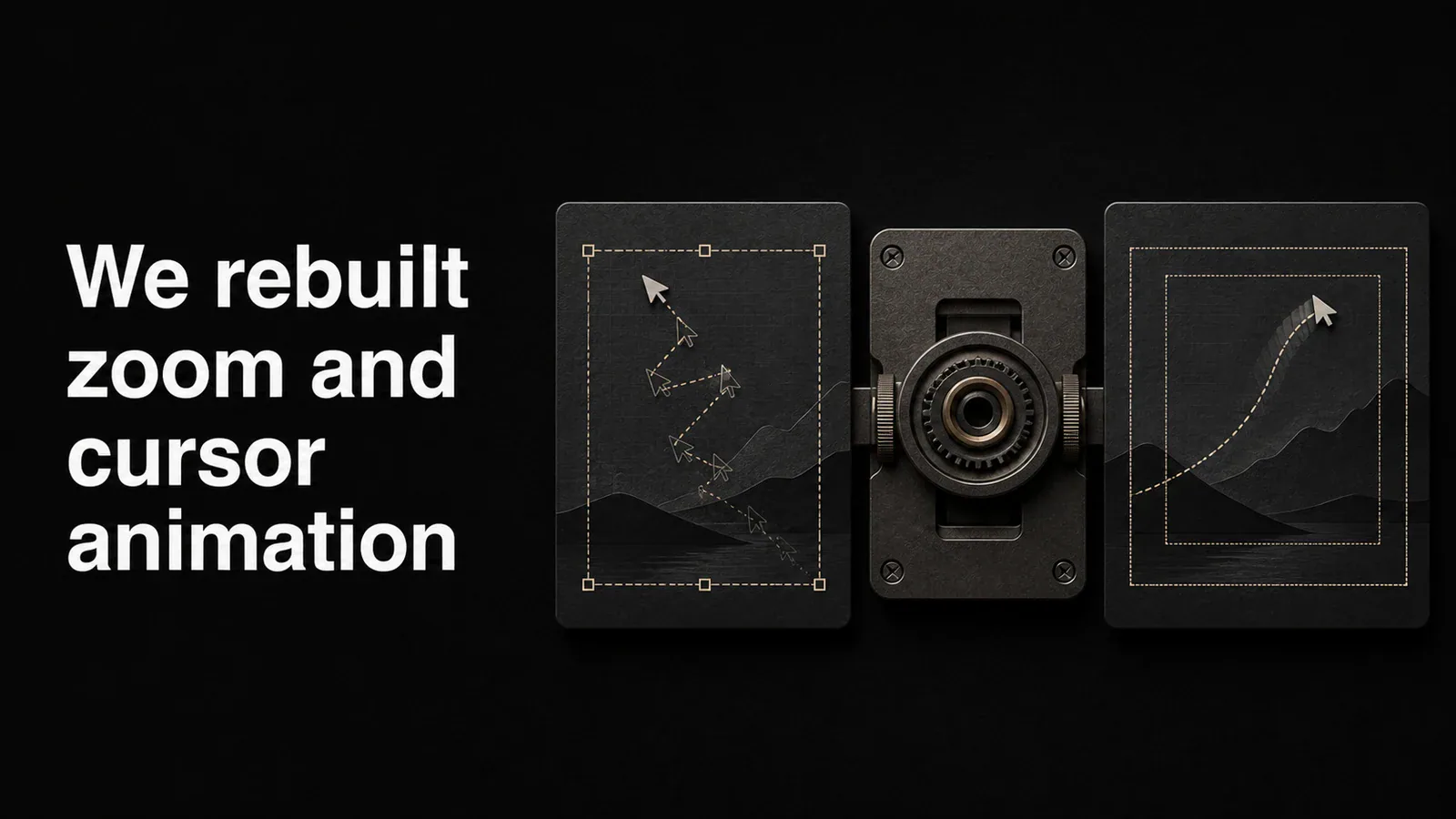 Cover illustration for We rebuilt zoom and cursor animation