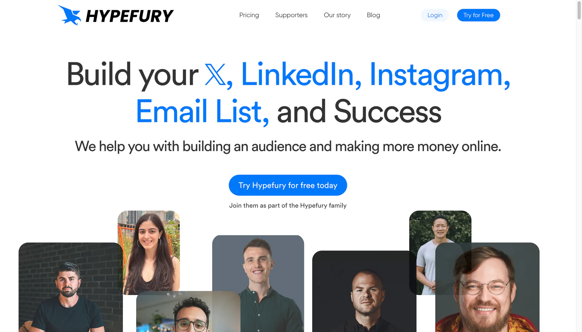 Hypefury social media scheduling and growth tool