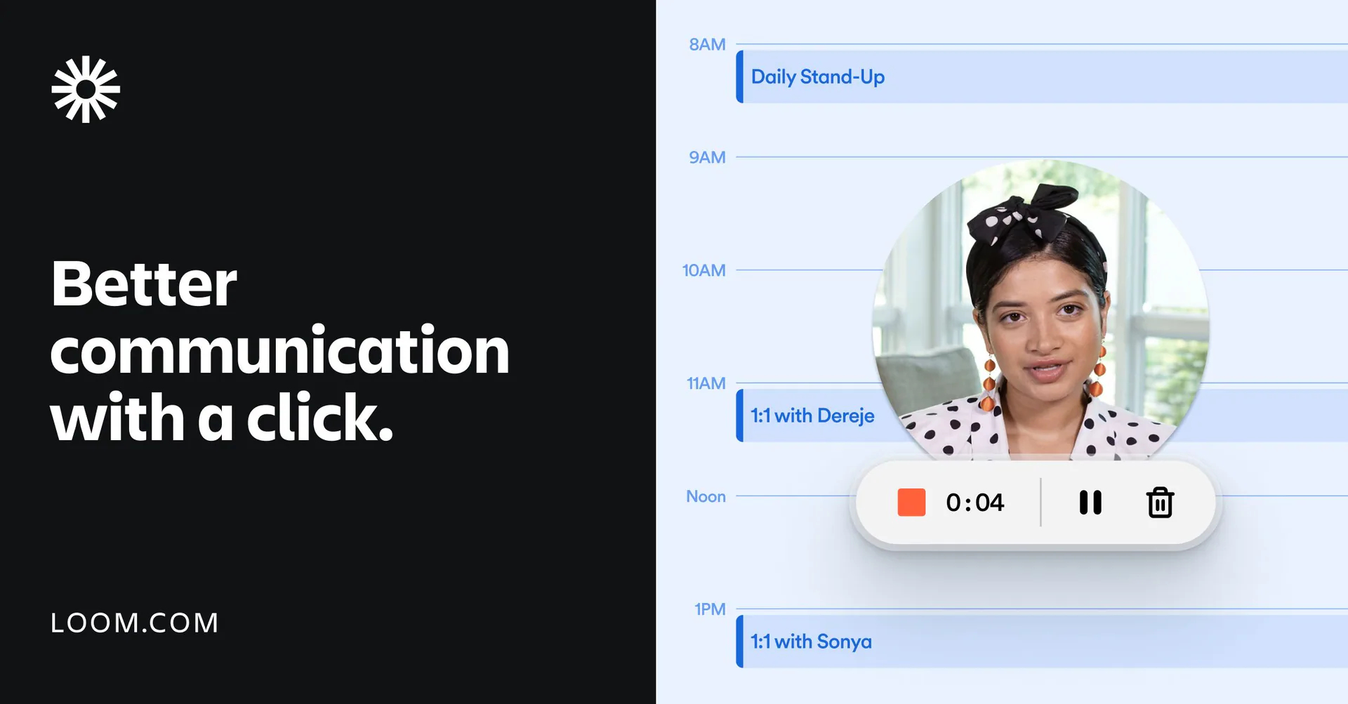 Loom product walkthrough ready to share